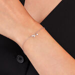 Bracelet Myrna Argent Blanc Oxyde De Zirconium - Bracelets fantaisie Femme | Marc Orian