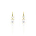 Boucles D'oreilles Pendantes Gulbeyaz Or Jaune Oxyde De Zirconium - Pendantes Femme | Marc Orian