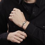 Bracelet Raphael Argent Blanc - Bracelets cordons Homme | Marc Orian