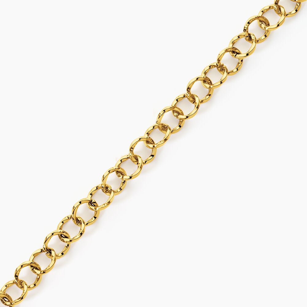 Bracelet Nana Acier Jaune - Bracelets cha&icirc;nes Femme | Marc Orian