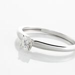 Bague Solitaire Flora Or Blanc Diamant - Solitaires Femme | Marc Orian