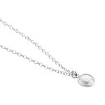 Collier Argent Blanc Lehunnus Oxyde De Zirconium - Colliers avec pierres Femme | Marc Orian