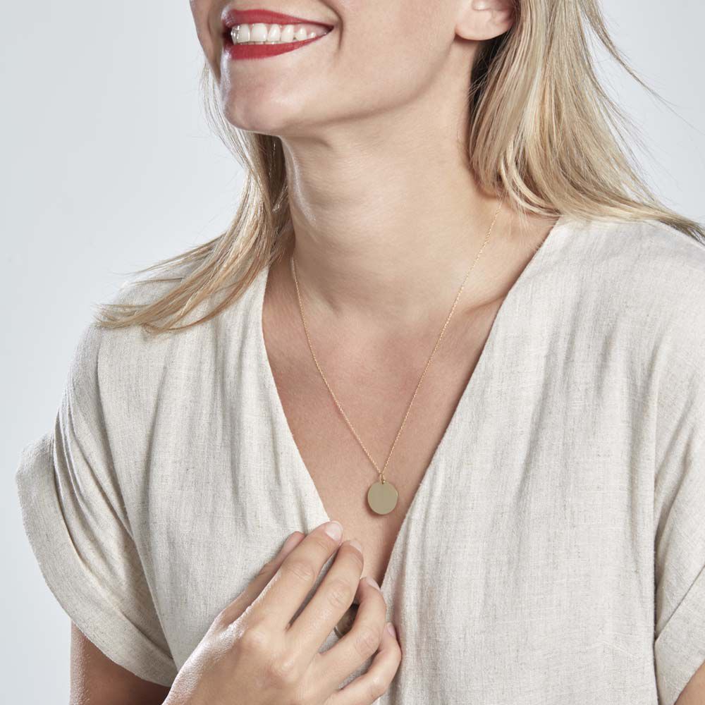 Pendentif Lisa Or Jaune - Bijoux personnalisés Femme | Marc Orian