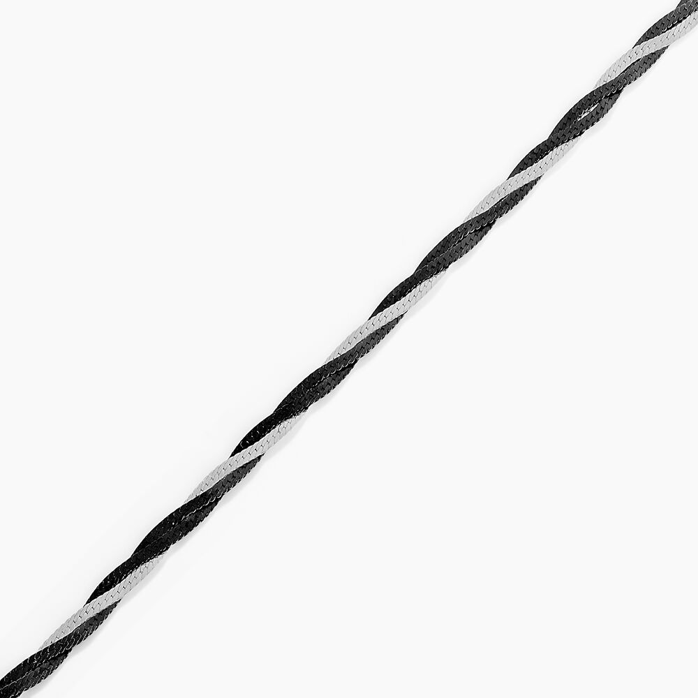 Bracelet Ehud Argent Bicolore - Bracelets mailles Femme | Marc Orian
