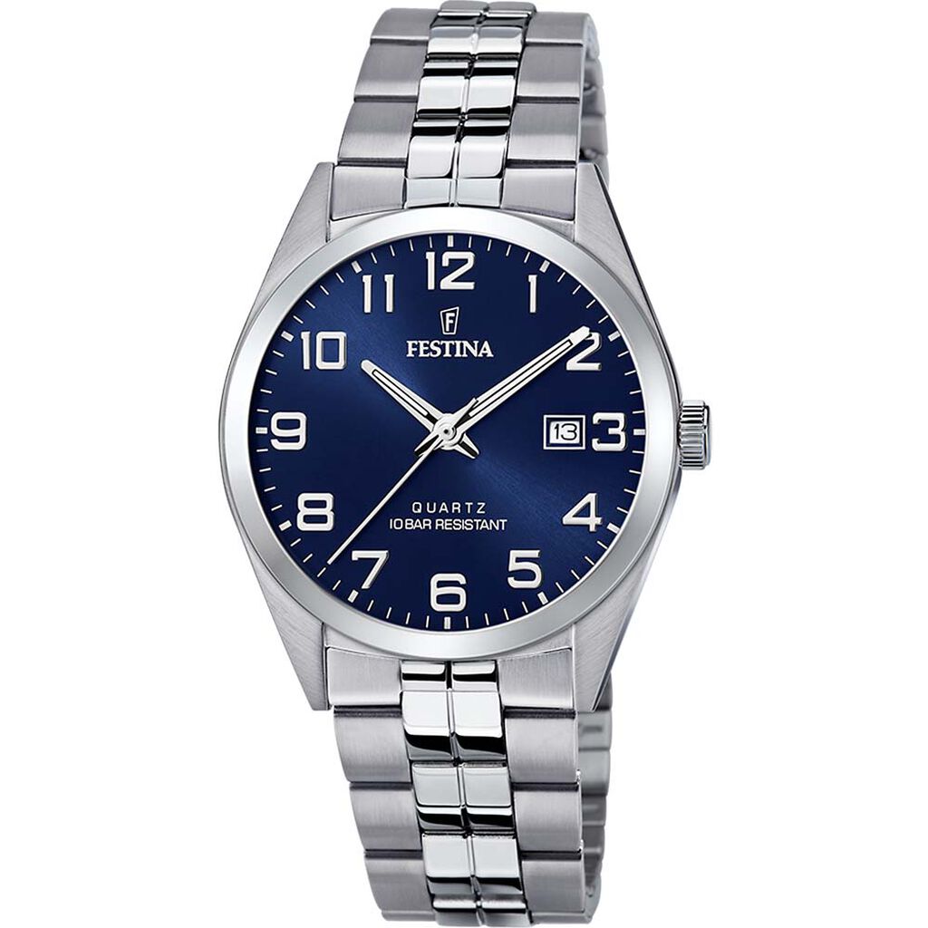 Montre Festina Classics Bleu - Montres classiques Homme | Marc Orian