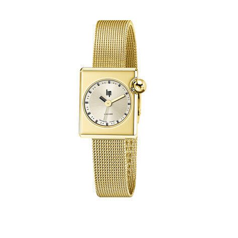 Montre Lip Mach 2000 Mini Square Doré - Montres étanches Femme | Marc Orian