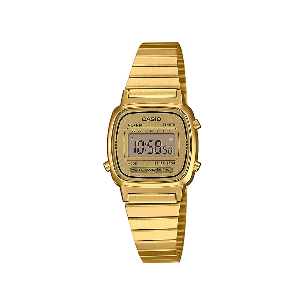 Montre Casio Collection Vintage Champagne - Montres &eacute;tanches Femme | Marc Orian