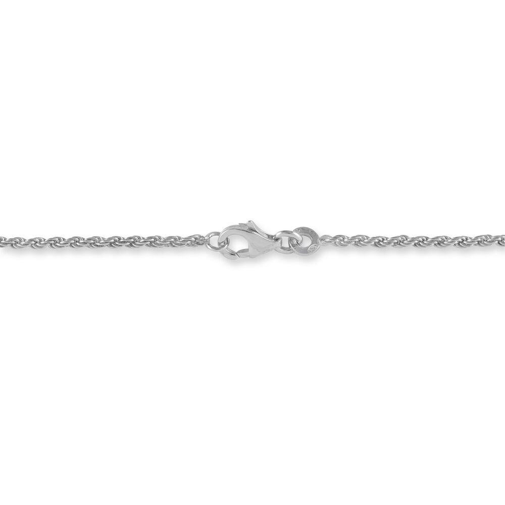 Bracelet Cacilda Maille Corde Argent Blanc - Bracelets mailles Femme | Marc Orian