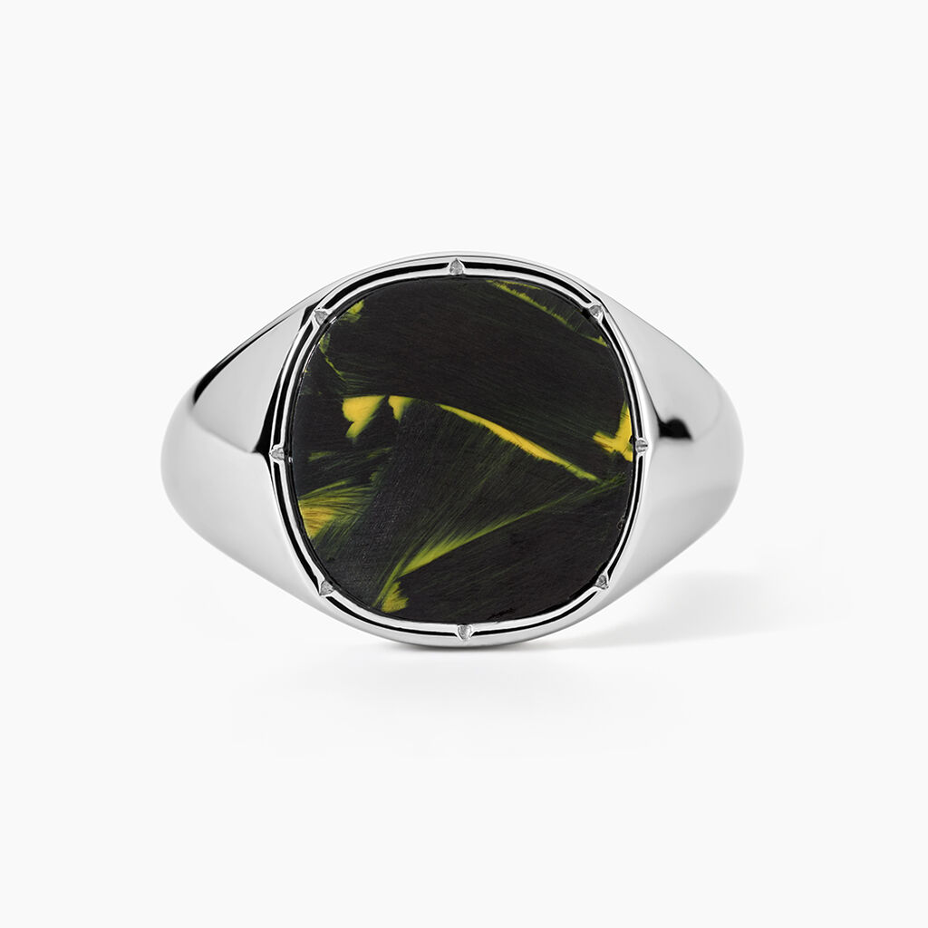 Chevali&egrave;re Jourdan Edom Acier Argent&eacute; - Bijoux fantaisie Homme | Marc Orian