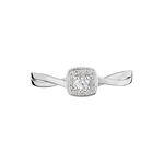 Bague Abani Or Blanc Diamant - Solitaires Femme | Marc Orian