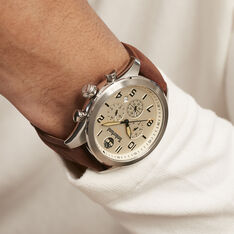 Montre Timberland Ashmont Crème - Montres classiques Homme | Marc Orian