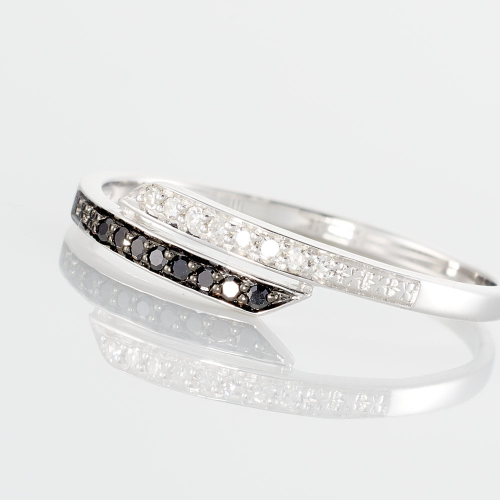 Bague Nazima Or Blanc Diamant - Bagues pierres précieuses Femme | Marc Orian