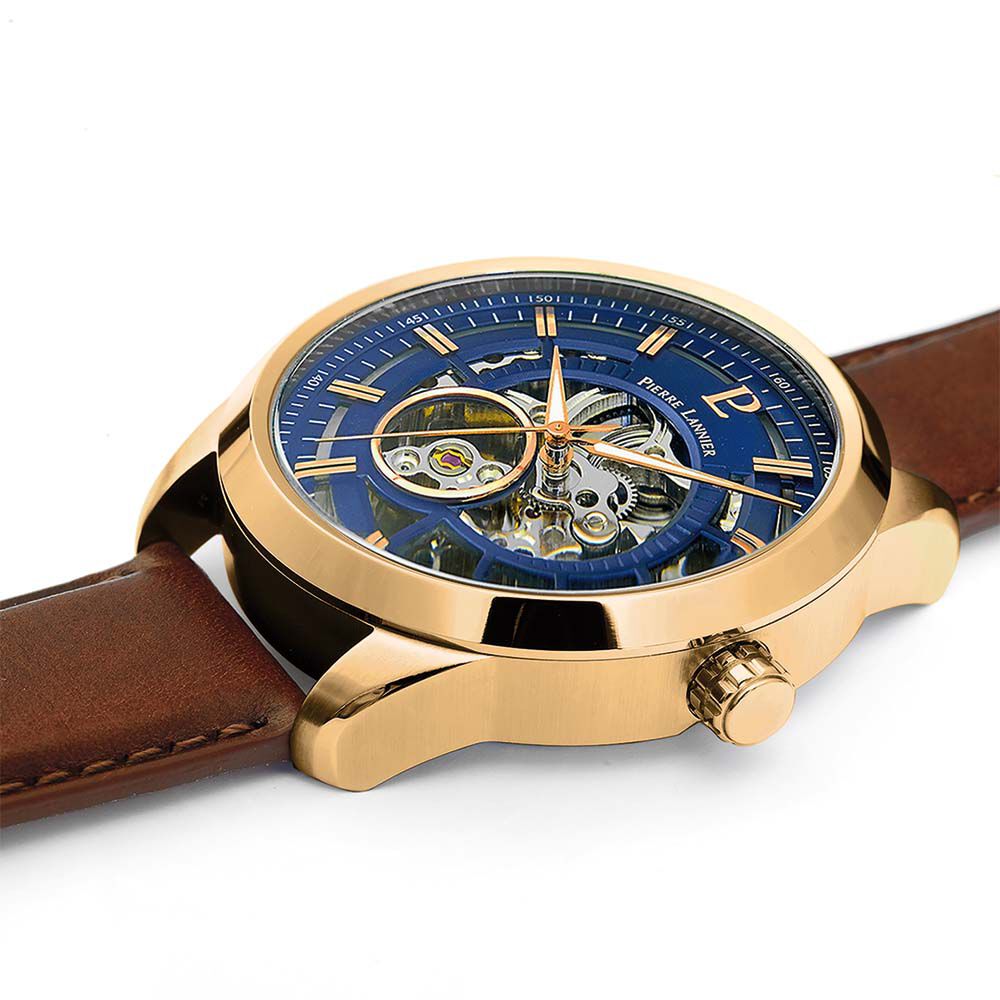 Montre Pierre Lannier Automatique Bleu - Montres automatiques Homme | Marc Orian