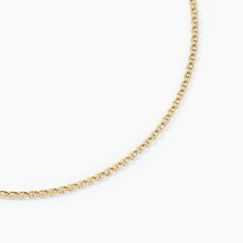 Collier Or Jaune Capucin Maille Marine - Chaines Femme | Marc Orian