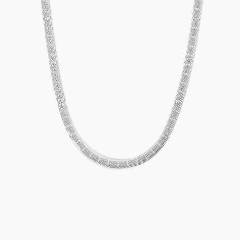 Collier Nuriaae Argent Blanc - Colliers fantaisie Femme | Marc Orian