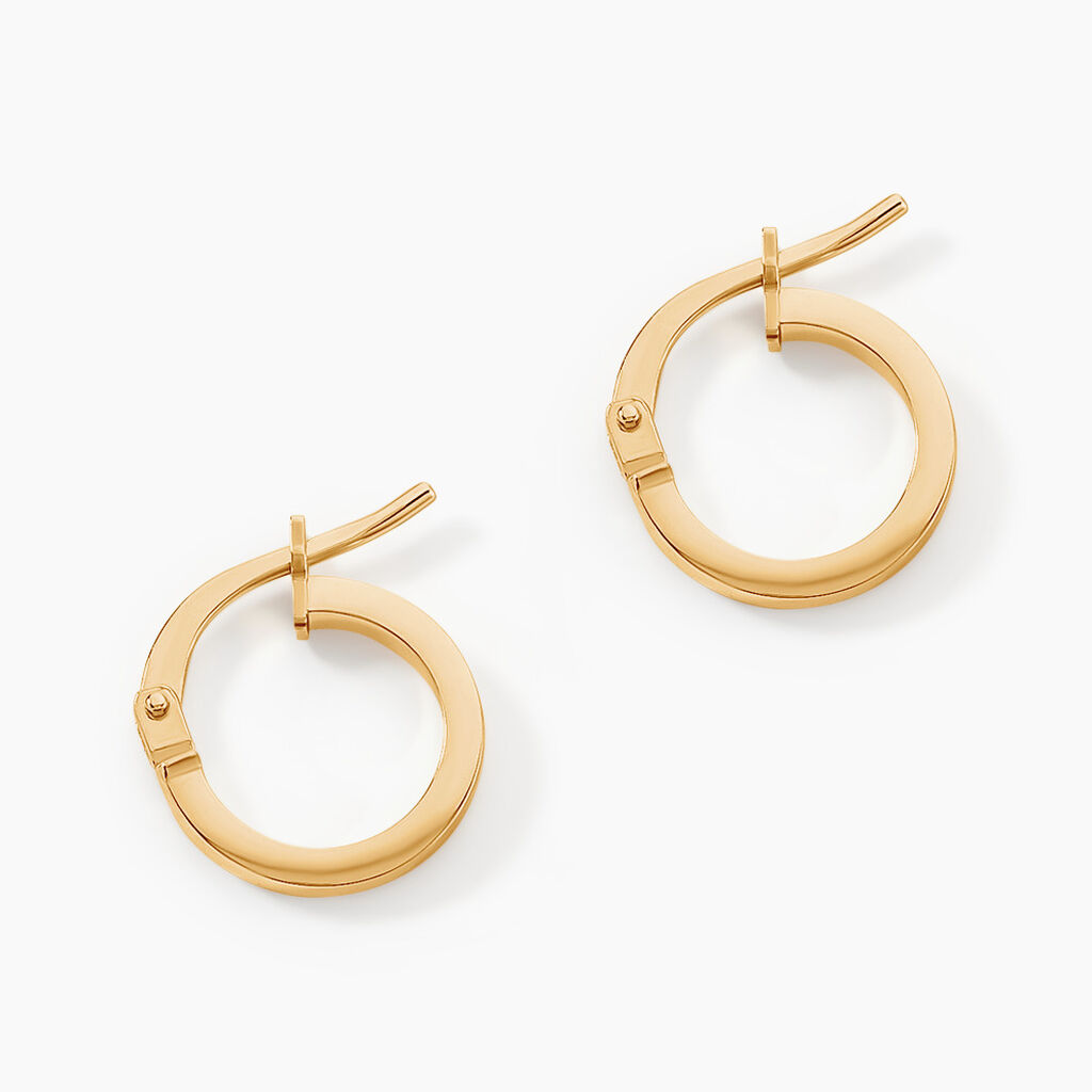 Créoles Thyrza Or Jaune - Créoles Femme | Marc Orian