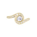 Bague Kampala Plaqu&eacute; Or Oxydes De Zirconium - Bijoux fantaisie Femme | Marc Orian