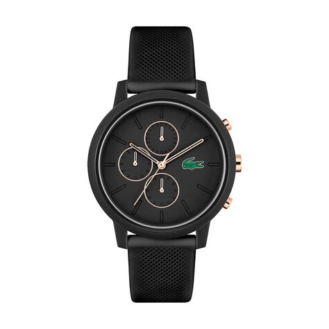 Montre Lacoste .12.12 Chrono Noir - Montres Homme | Marc Orian