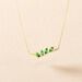 Collier Navette Or Jaune Emeraude Diamant - Colliers avec pierres Femme | Marc Orian