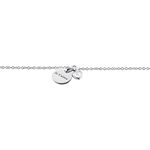 Bracelet Nikoline Argent Blanc Oxyde De Zirconium - Bracelets Medailles Femme | Marc Orian
