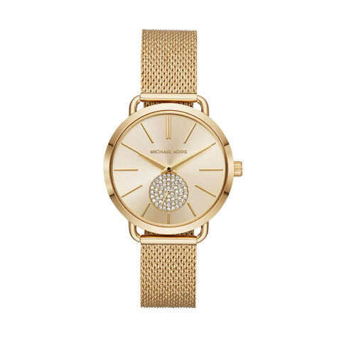 Montre Michael Kors Portia Champagne - Montres &eacute;tanches Femme | Marc Orian