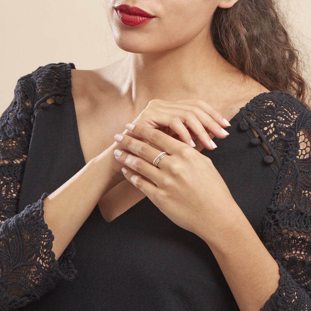Bague Clotilda Or Jaune Diamant - Bagues pierres précieuses Femme | Marc Orian