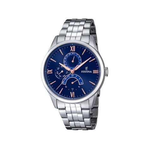 Montre Festina Retro Bleu - Montres classiques Homme | Marc Orian