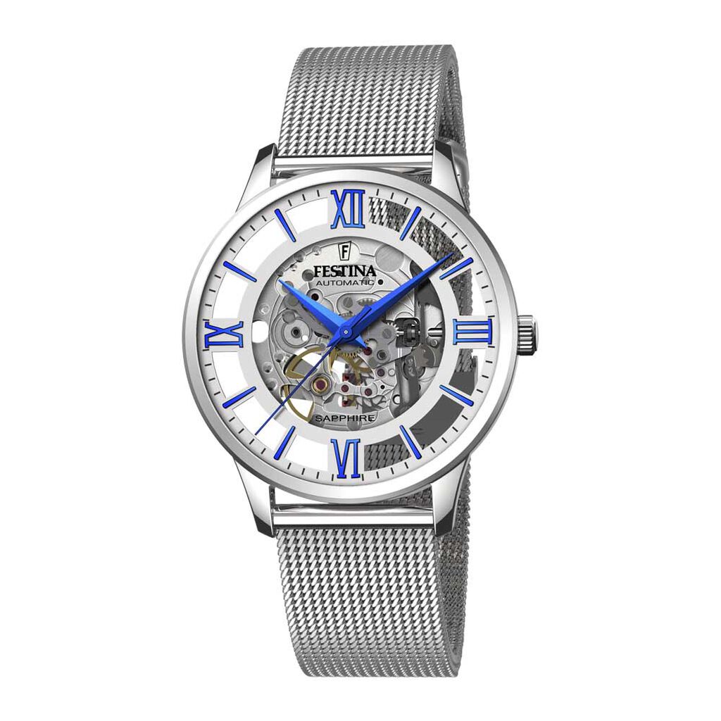 Montre Festina Squelette Coeur Ouvert - Montres automatiques Homme | Marc Orian