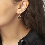 Boucles D'oreilles Pendantes Martyna Or Jaune Perle De Tahiti - Pendantes Femme | Marc Orian