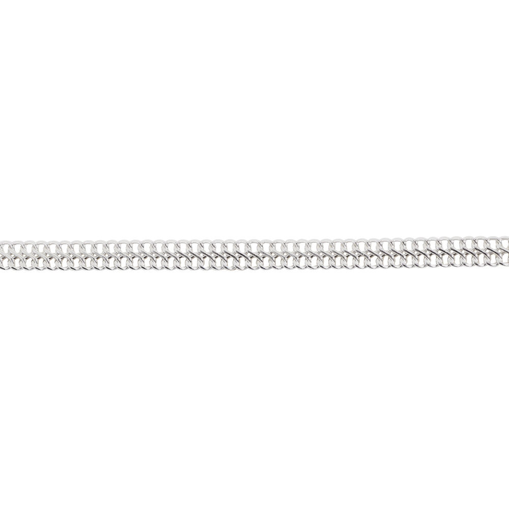 Bracelet Anne-sylvieae Argent Blanc - Bracelets mailles Femme | Marc Orian