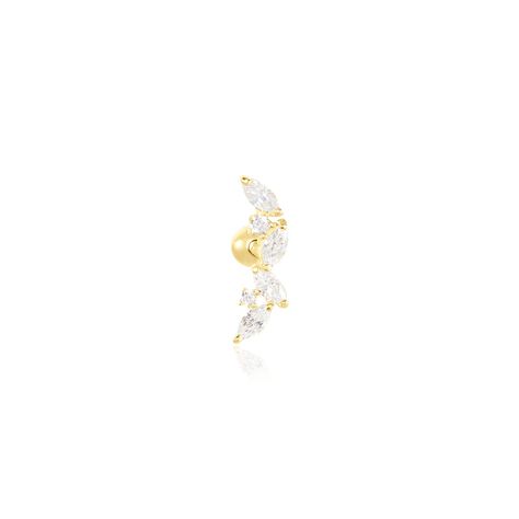 Piercing Nina Or Jaune Oxyde De Zirconium - Piercing Femme | Marc Orian