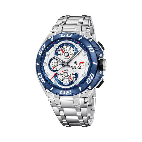 Montre Festina Chrono Bike 6 Blanc - Montres &eacute;tanches Homme | Marc Orian