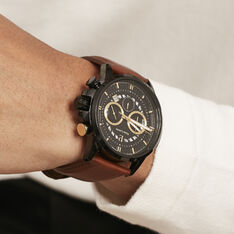 Montre Pierre Lannier Sentinelle Noir - Montres sport Homme | Marc Orian