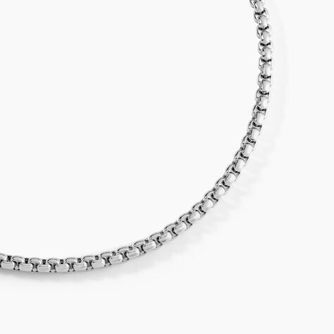 Chaine Emrick Acier Blanc - Colliers fantaisie Homme | Marc Orian