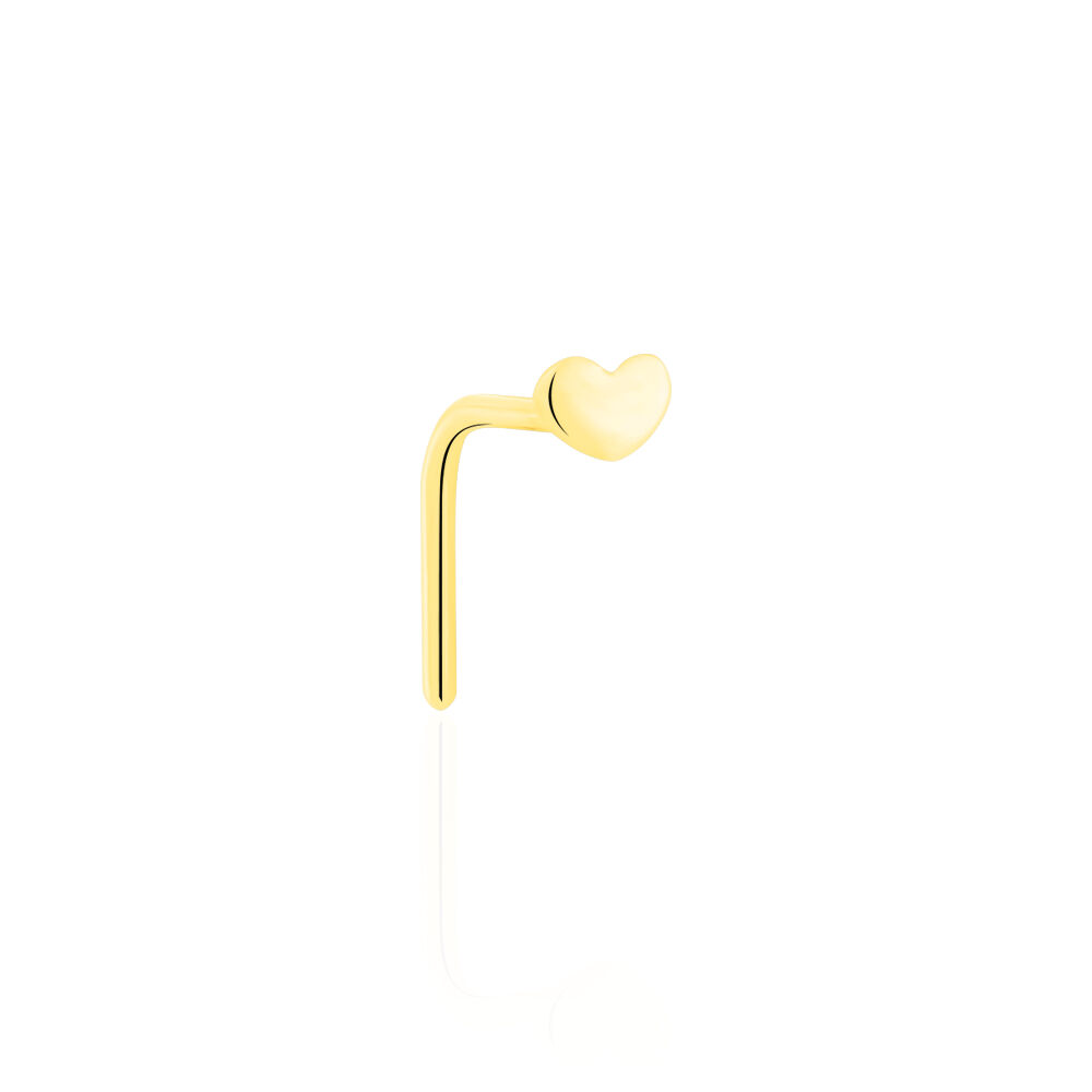Piercing De Nez Deodate Coeur Or Jaune - Piercing Nez Femme | Marc Orian