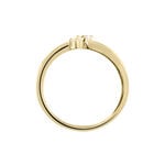 Bague Ana-lou Plaque Or Jaune Oxyde De Zirconium - Bijoux fantaisie Femme | Marc Orian