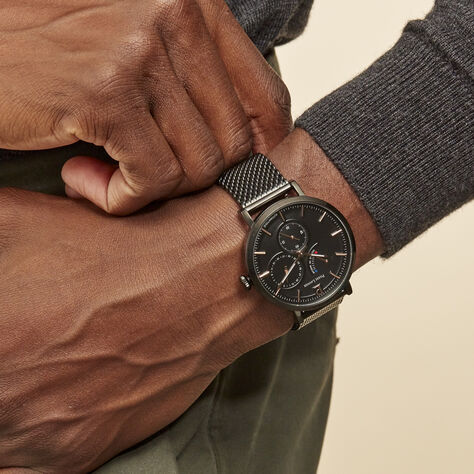 Montre Pierre Lannier Collection Evidence Noir - Montres automatique Homme | Marc Orian