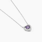 Collier Suzon Argent Blanc Oxyde De Zirconium - Colliers avec pierres Femme | Marc Orian