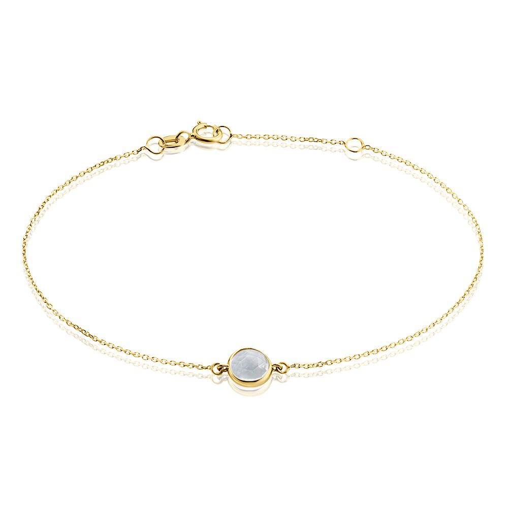 Bracelet Or Jaune Arenale Topaze - Bracelets chaînes Femme | Marc Orian