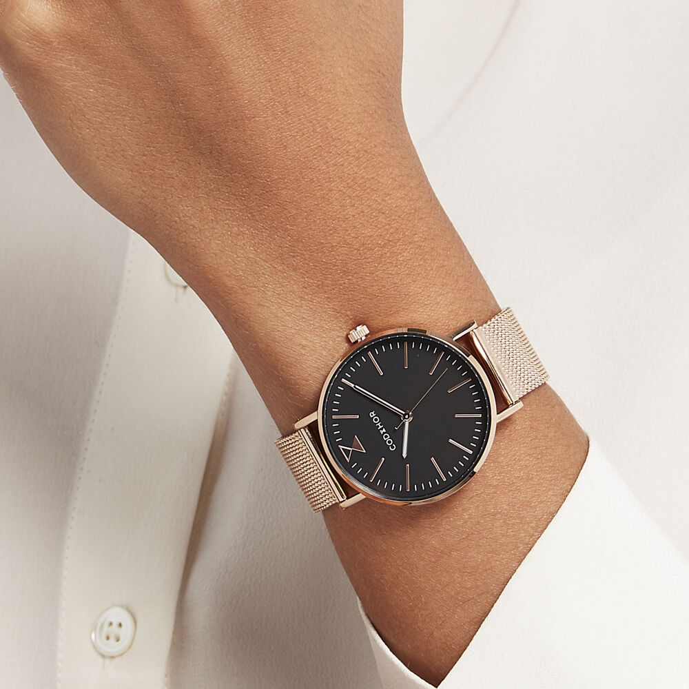 Montre Codhor Cindy Noir - Montres &eacute;tanches Femme | Marc Orian