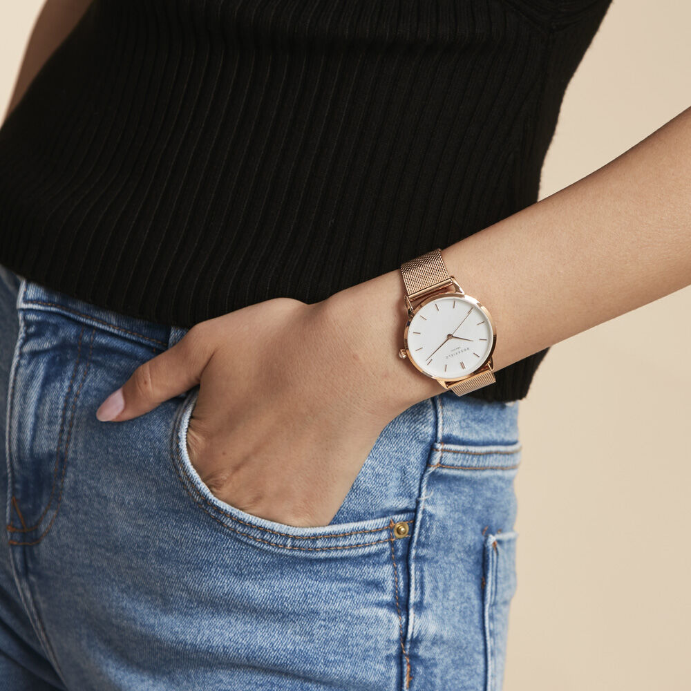 Montre Rosefield Pearl Edit Blanc - Montres étanches Femme | Marc Orian