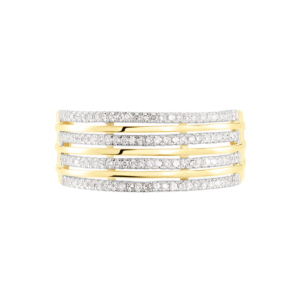 Bague Rayanna Or Jaune Diamant - Bagues pierres précieuses Femme | Marc Orian