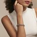 Bracelet Aelia Maille Alternee Acier Blanc - Bracelets chaînes Femme | Marc Orian
