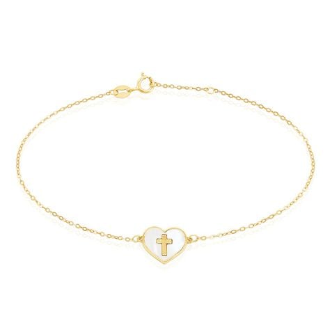 Bracelet Lawrie Or Jaune Nacre - Bracelets chaînes Famille | Marc Orian