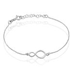 Bracelet Adeline Argent Blanc - Bracelets fantaisie Femme | Marc Orian