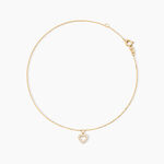 Cha&icirc;ne De Cheville Samanta Or Jaune Oxyde De Zirconium - Chaines de cheville Femme | Marc Orian