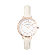 Montre Codhor Lena Blanc - Montres classiques Femme | Marc Orian