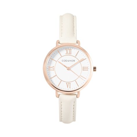 Montre Codhor Lena Blanc - Montres classiques Femme | Marc Orian