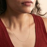 Cha&icirc;ne Igoa Maille For&ccedil;at Diamantee Or Jaune - Chaines Famille | Marc Orian