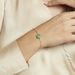 Bracelet Plaqué Or Neassa Malachite - Bracelets Medailles Femme | Marc Orian